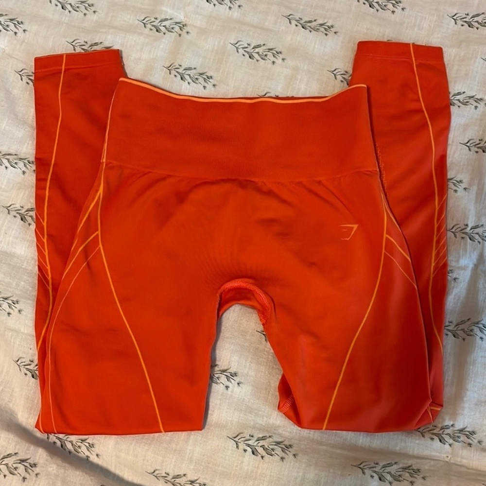 Gymshark Apex Orange Leggings